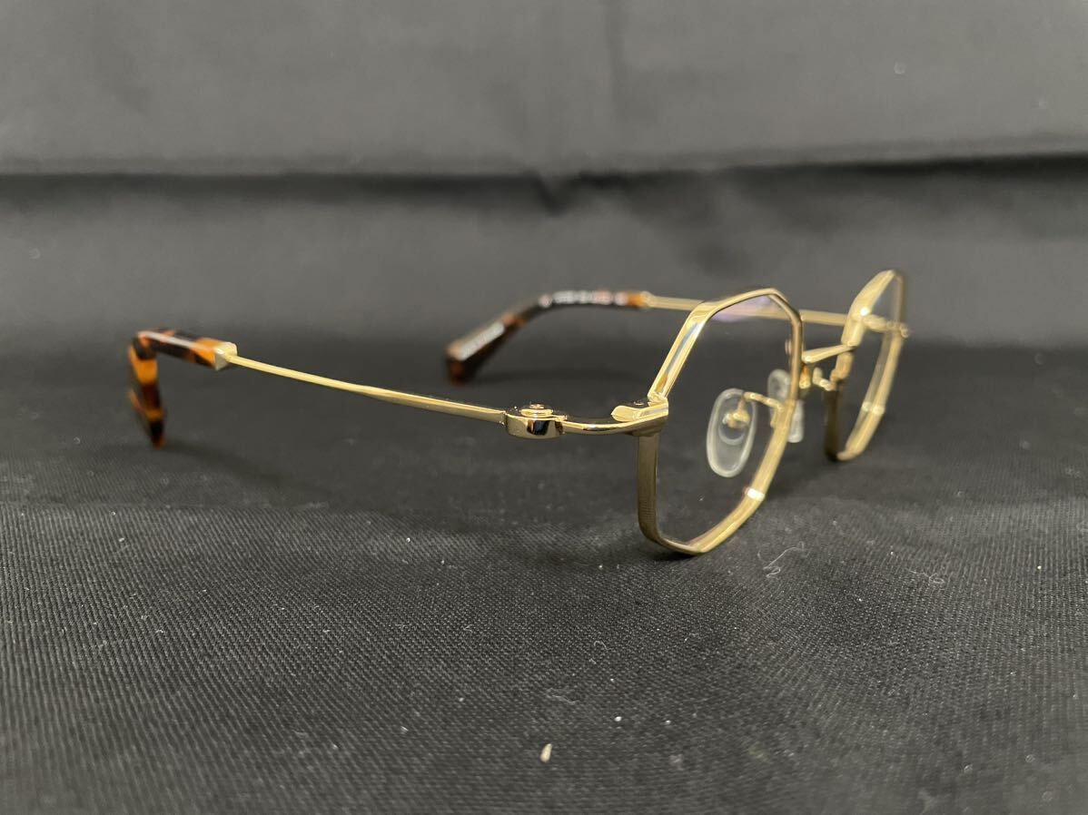 Yohji Yamamoto ヨウジ ヤマモト メガネフレーム YY1308 004 伊達眼鏡 未使用 美品 鼈甲柄_画像3