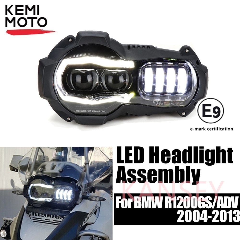  мотоцикл LED передняя фара проектор BMW R1200GS 2004-2012 R 1200GS ADV