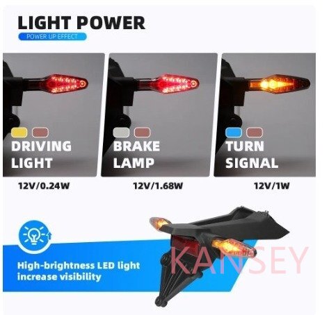  motorcycle tail brake light Bmw S1000RR M1000RR S1000R S1000XR R1250GS Adv 2019-2022