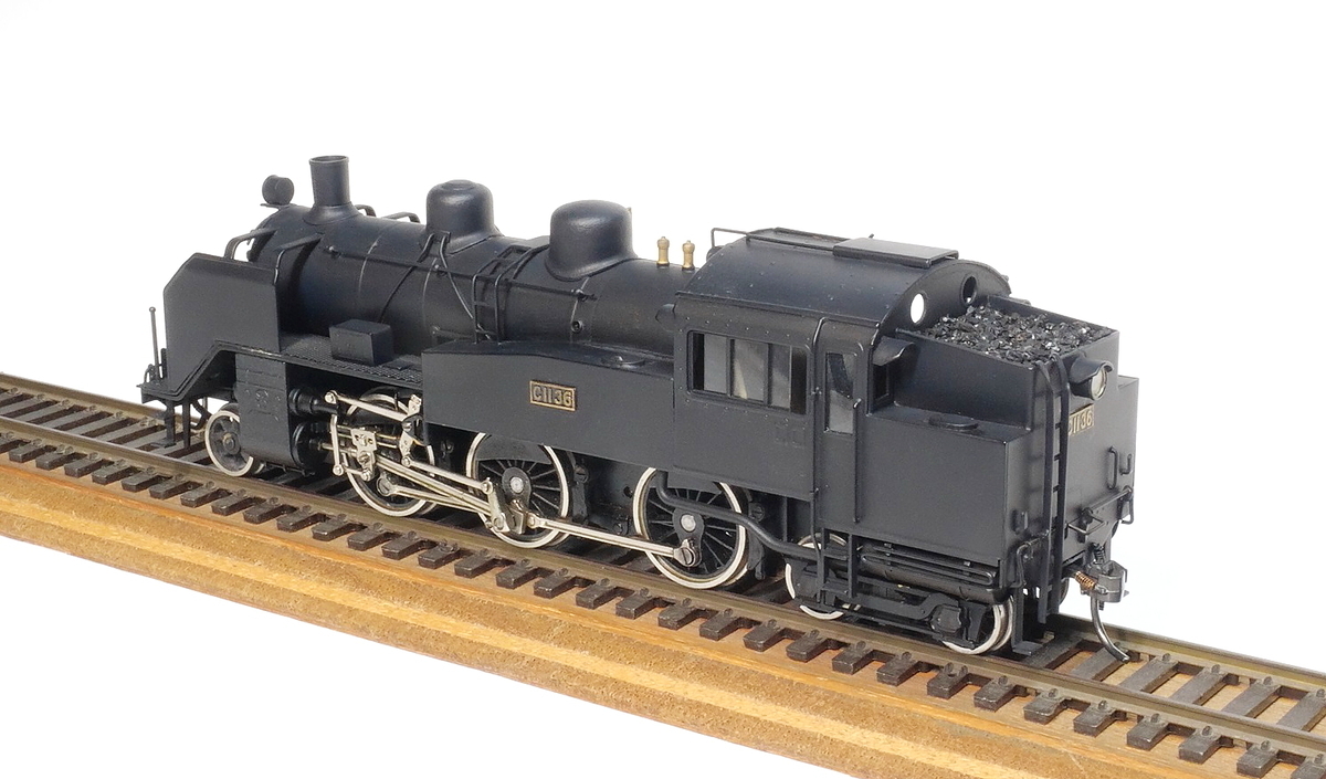 ◆トビー 国鉄C11形蒸気機関車 36号機 真鍮ボディー ジャンク品の画像3