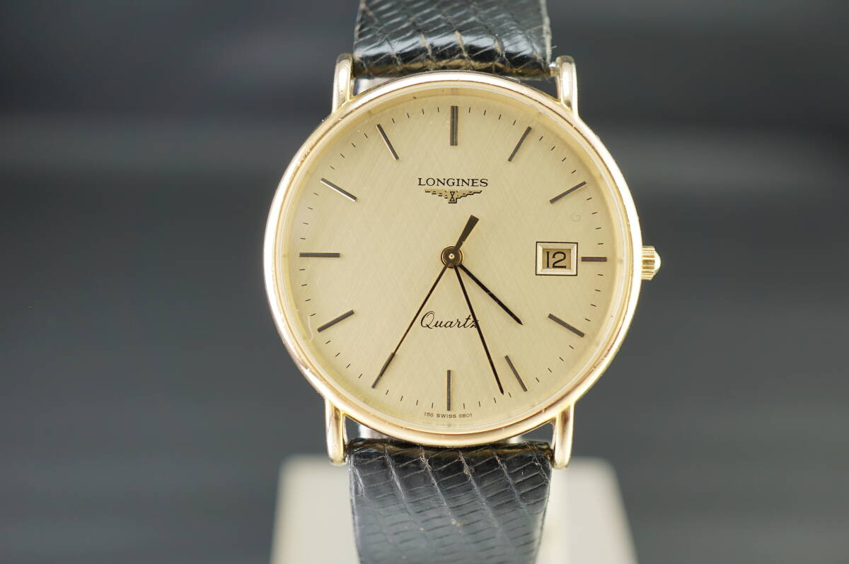 最新人気 良品♪【B2/20-23 AB26】★LONGINES/ロンジン 156 6801 メンズ 電池交換済み稼働品★ その他