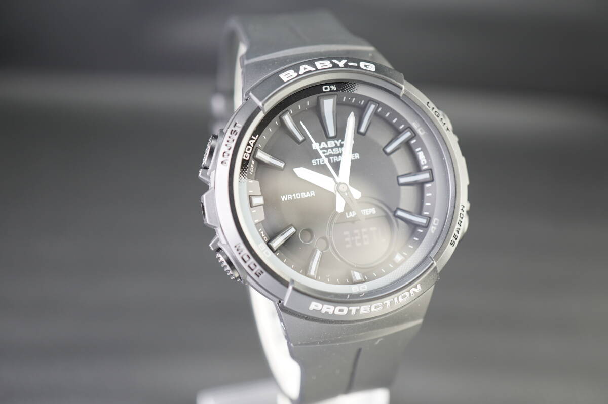 美品♪【B1/20-Y G79】★CASIO/カシオ ベビーG 歩数計測機能 BGS-100SC レディース腕時計 稼働品★_画像4