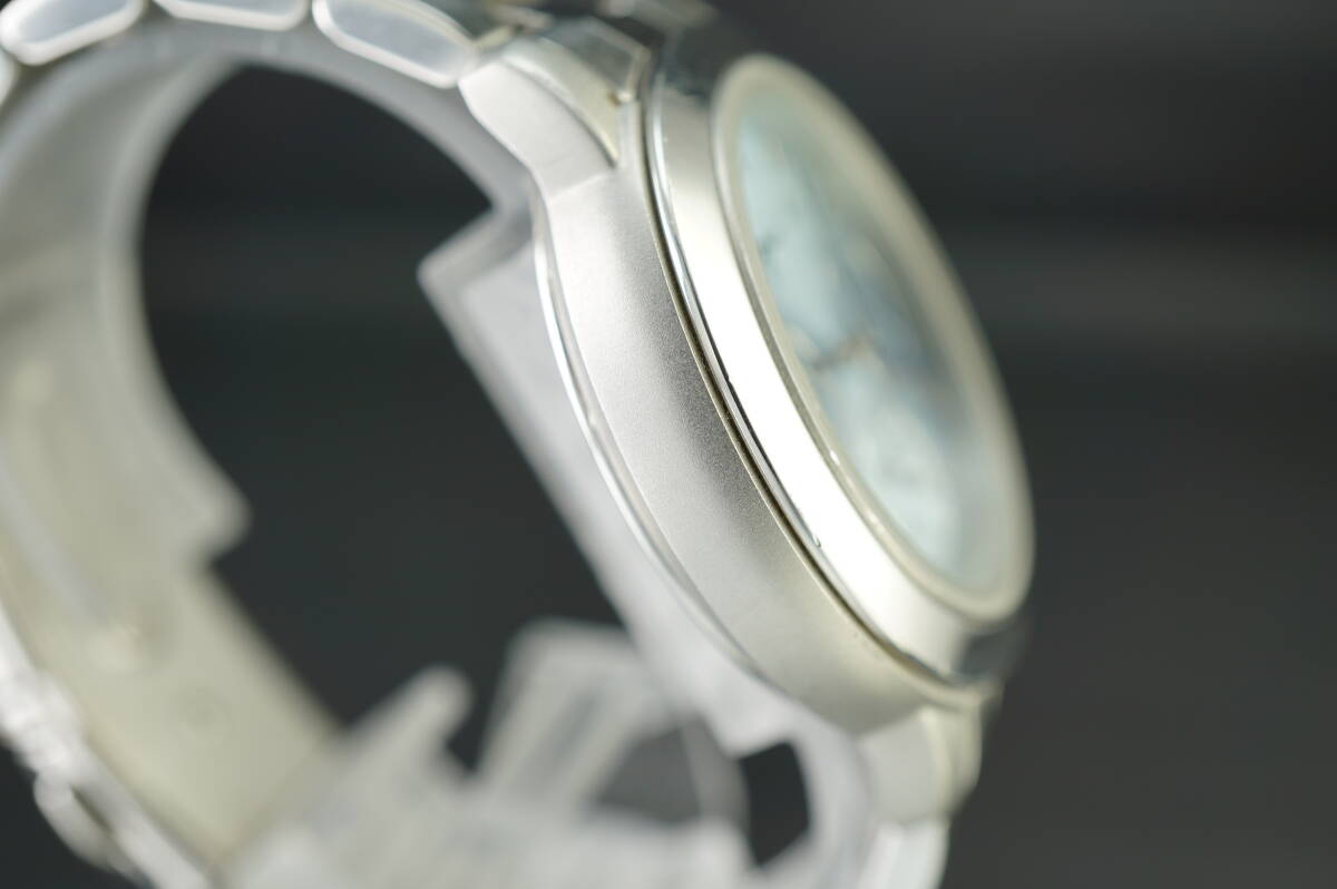 【B1/20-Y AB90】★agnes b/アニエスベー クロノグラフ V654-6100 クオーツ メンズ腕時計 稼働品★の画像6