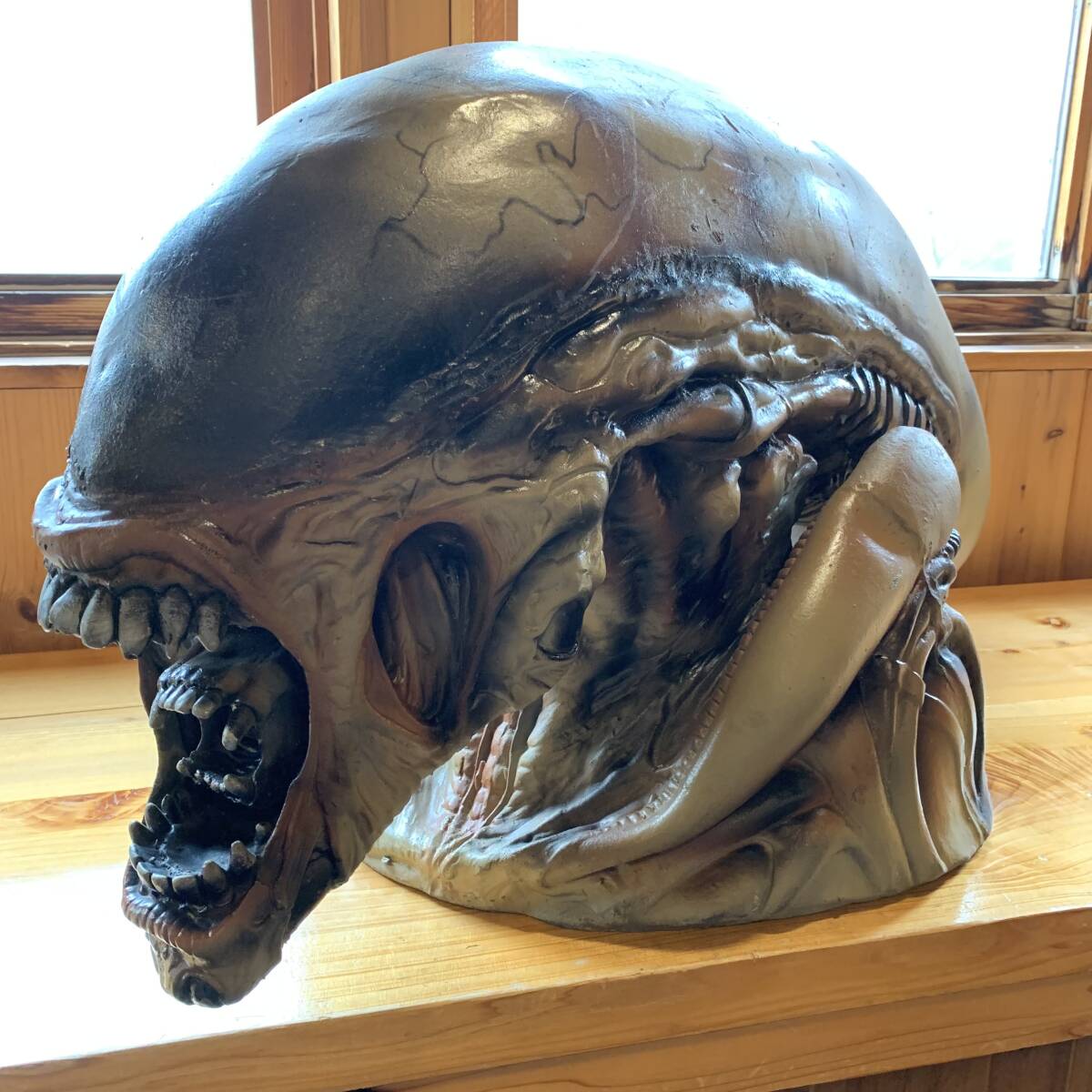 ALIEN エイリアン ヘッド 等身大 1995 映画 ヴィンテージ ライセンス品_画像1