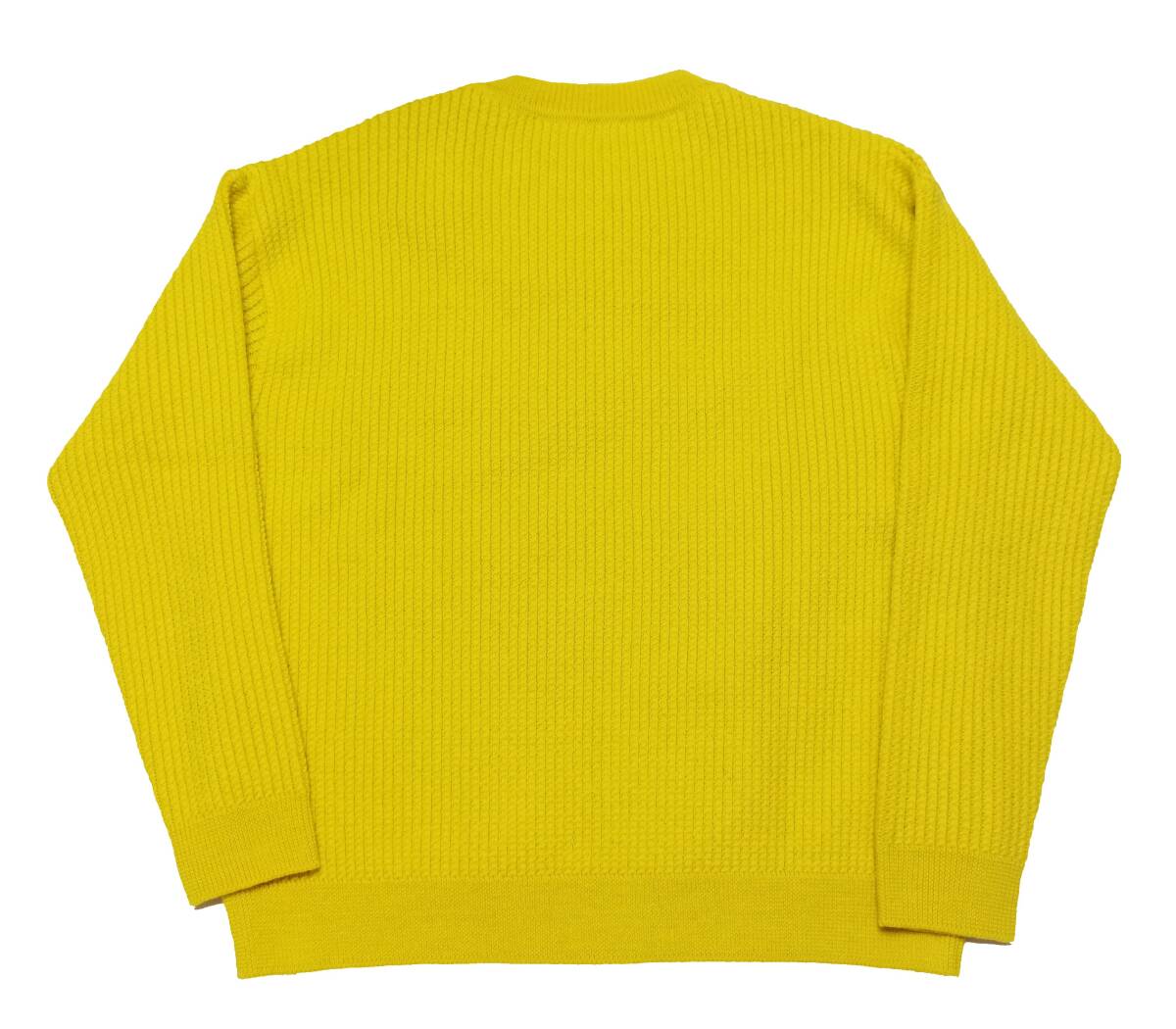  new goods unused Saint Launret sun rolan knitted sweater Logo embroidery college wool blouson L coat men's 674034 tops 