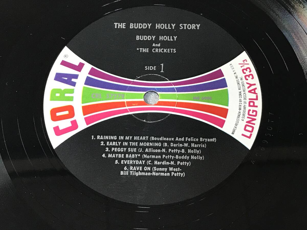 Buddy Holly/Coral CRL 57279/The Buddy Holly Story/1959_画像4