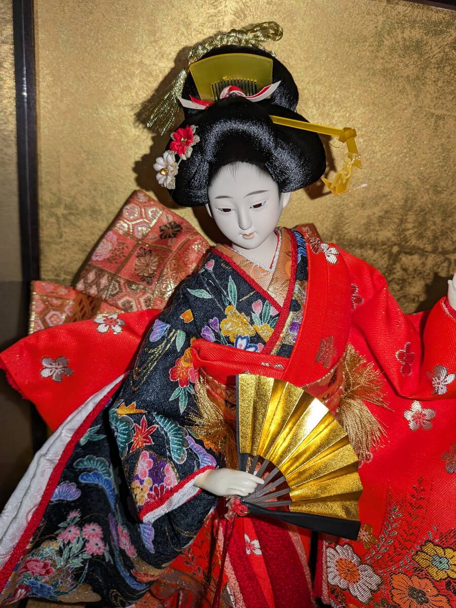 三つ折れ人形 日本人形 笹紅 23cm 始ま 三つ折れ人形 日本人形 笹紅 23cm 始ま