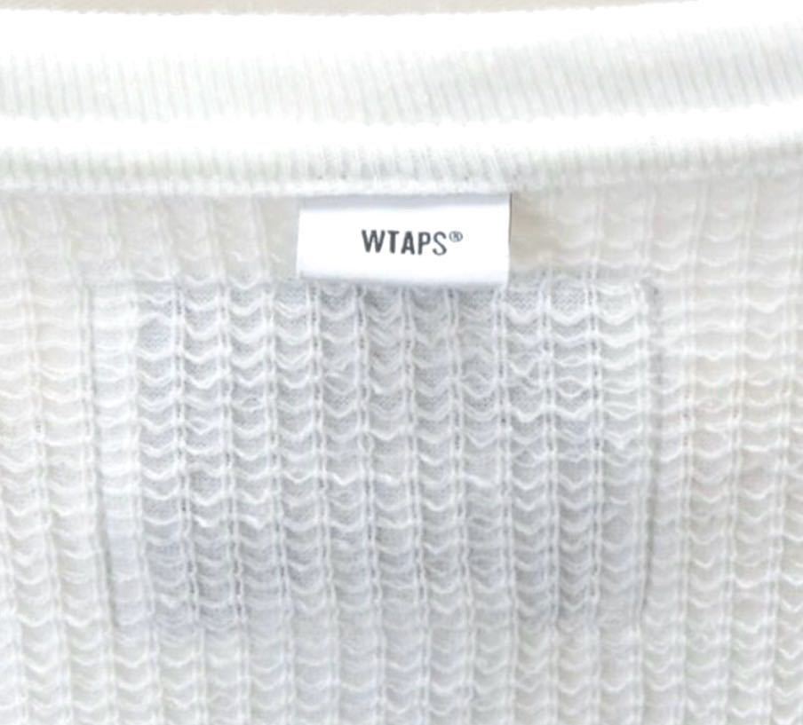 美品 WTAPS WAFFLE / LS / CTPL. REGULAR ダブルタップス ワッフル ロングスリーブ Tシャツ カットソー_画像6