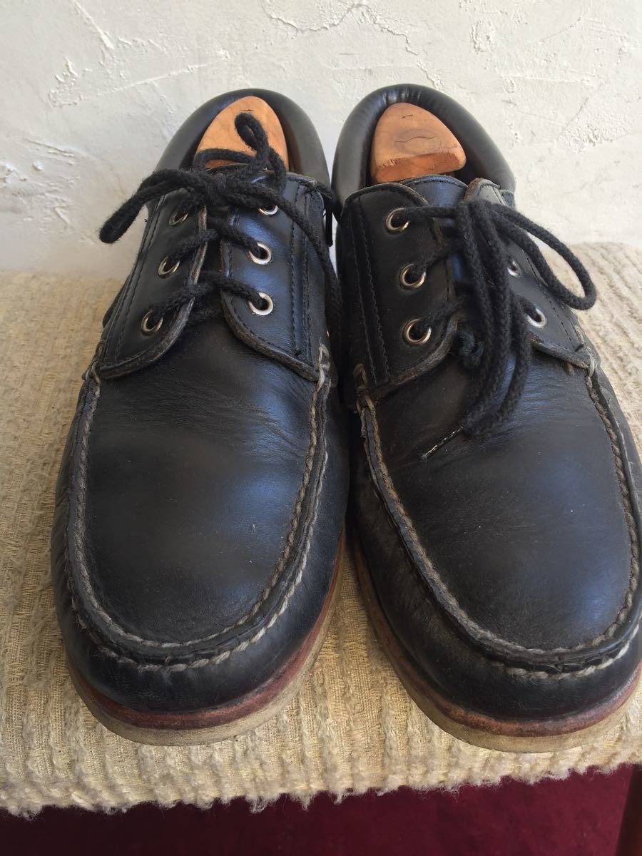  leather deck shoes Vintage 