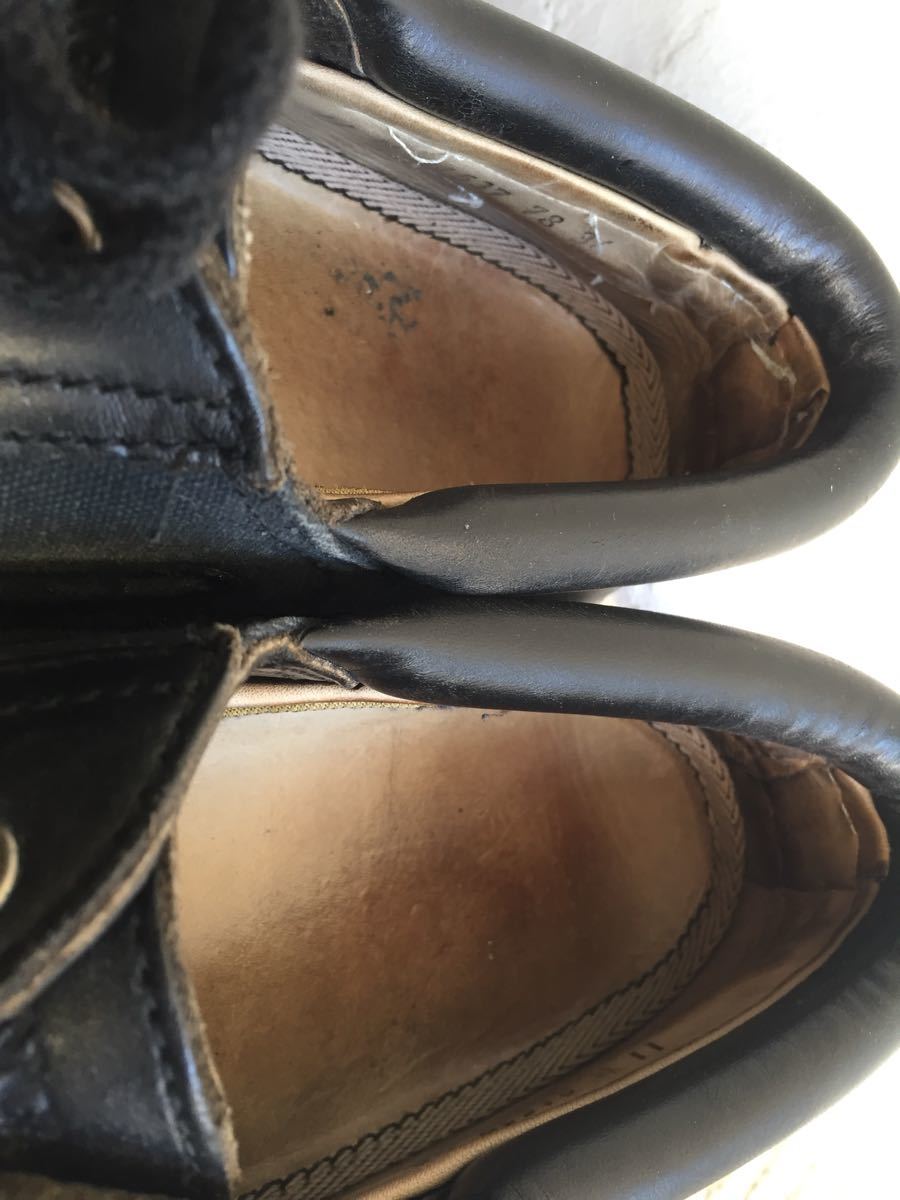  leather deck shoes Vintage 