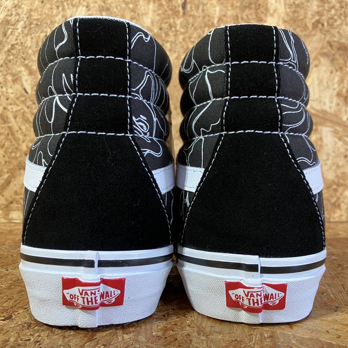 VANS A BATHING APE BAPE SK8-Hi 38 Dx US11.5 29.5cm コラボ 別注 限定 キーホルダー ヴァンズ Line Camo 迷彩 カモフラージュ ハイカット_画像3