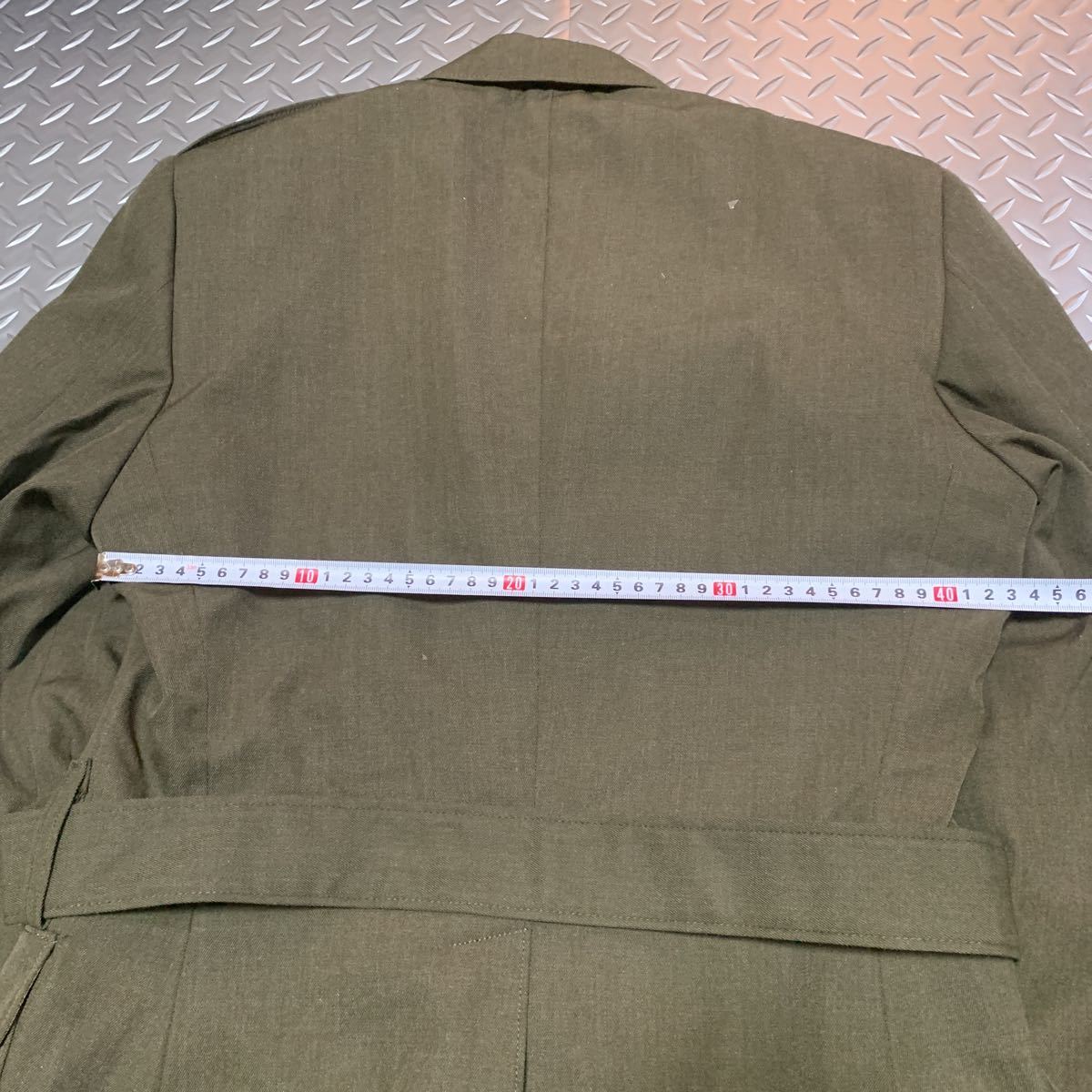 米軍 USMC ナポレオンジャケット 制服 軍用 軍物 軍モノ ミリタリー サイズ 37-L OD コスプレ サバゲー アメリカ 古着_画像4