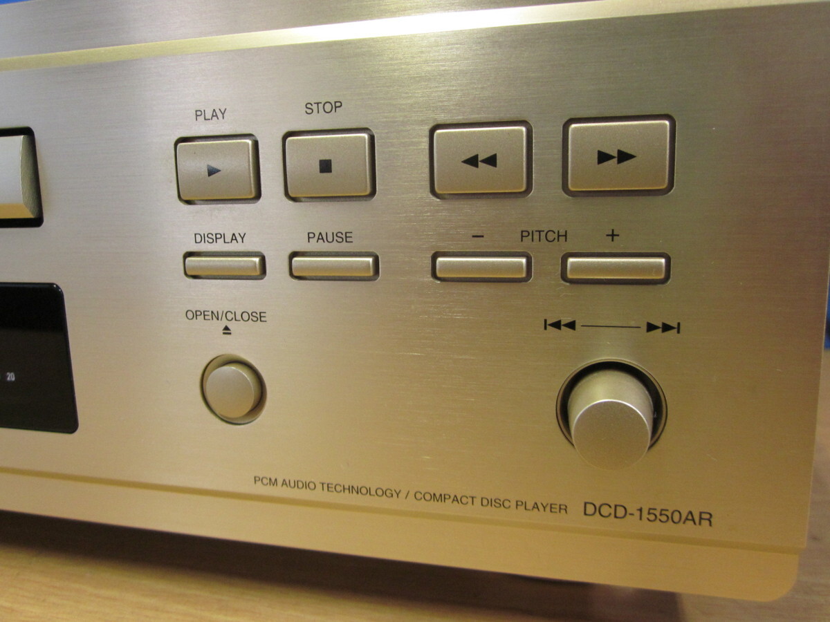 DENON* superior article pick exchange operation excellent * height sound quality CD player *CD manual attaching *DCD-1550AR