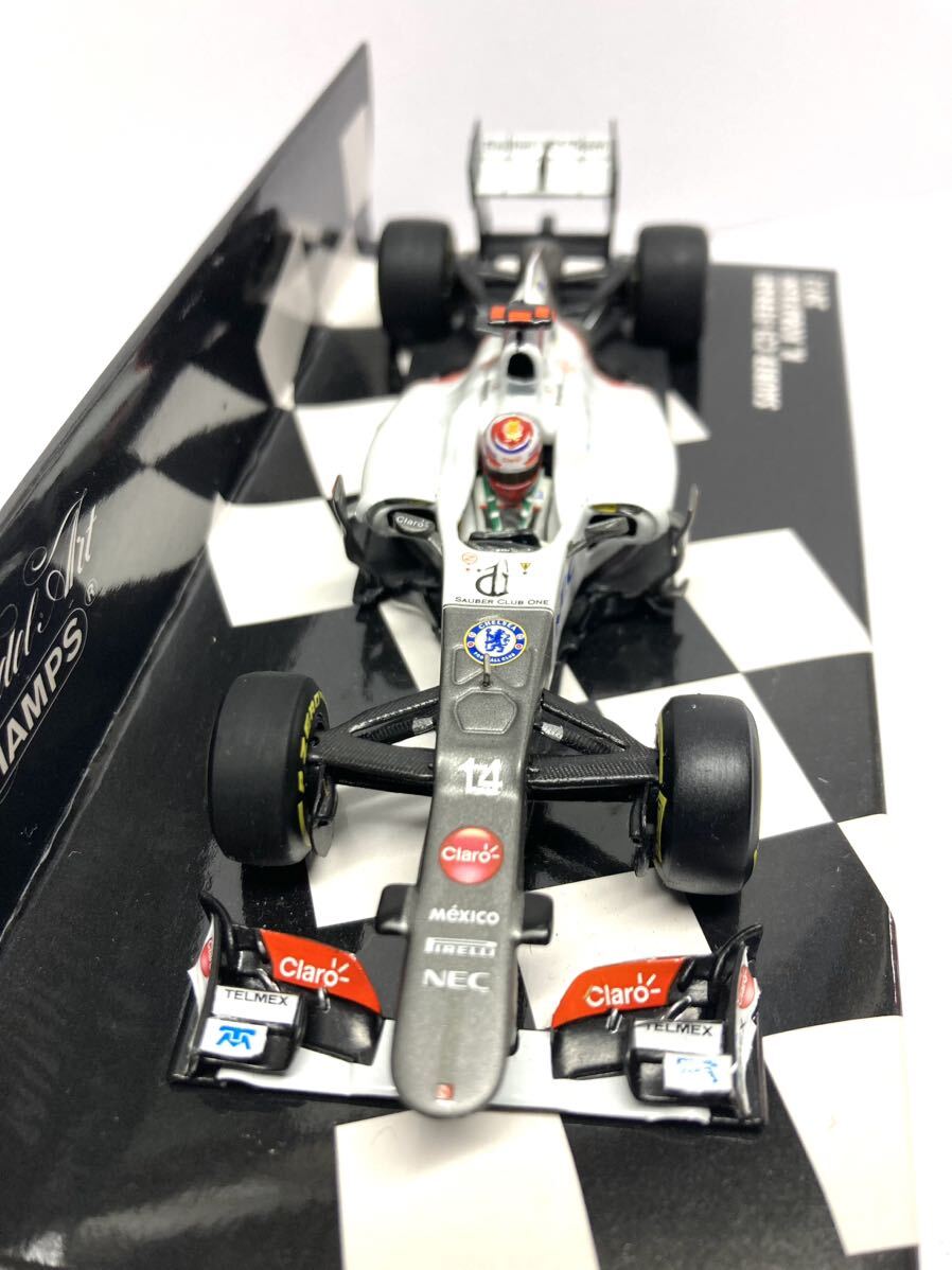 ミニチャンプス 1/43 ザウバー　C31 フェラーリ 小林可夢偉　2012_画像2