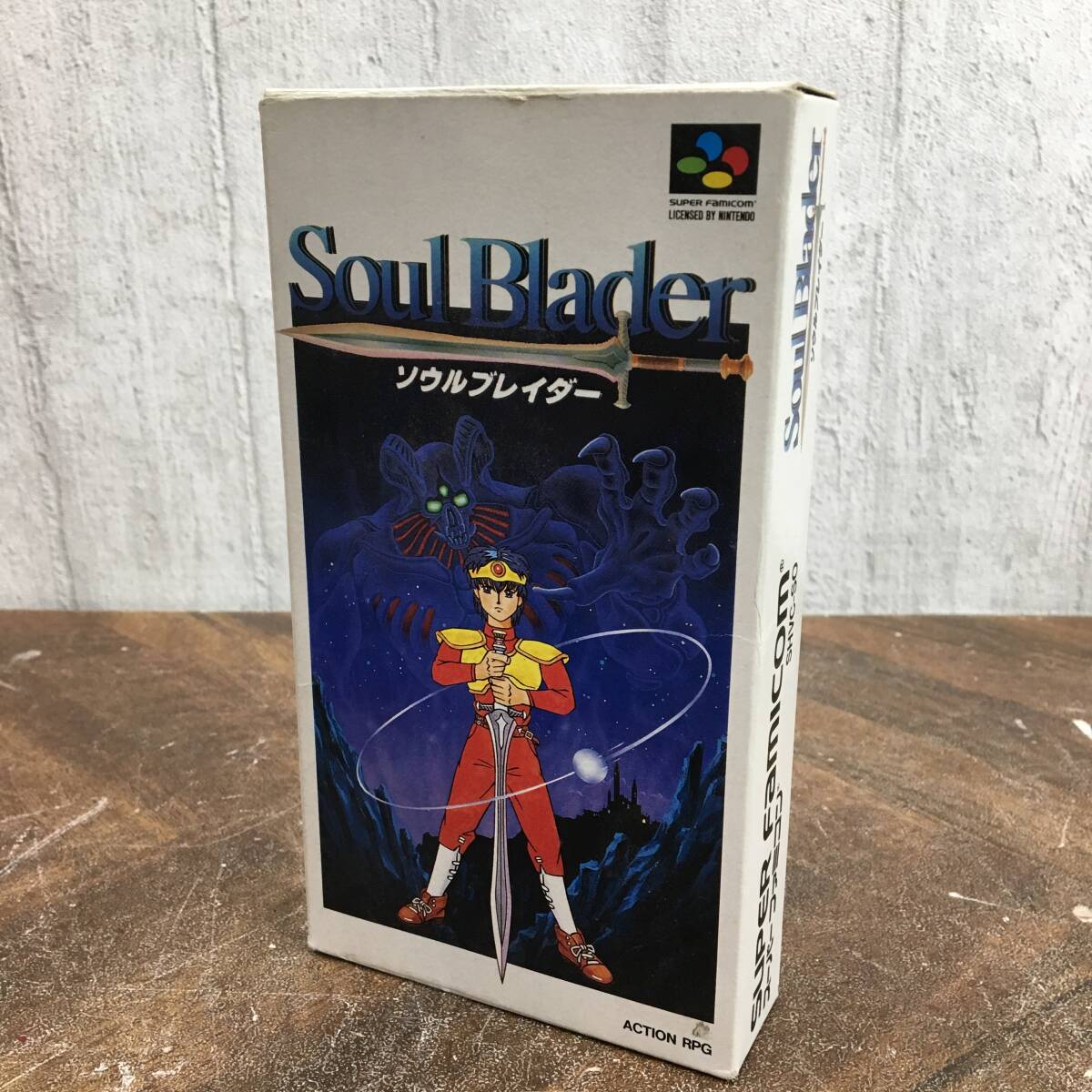 ENIX/エニックス ソウルブレイダー Soul Blader スーパーファミコン アクションRPG 24c菊TKの画像1