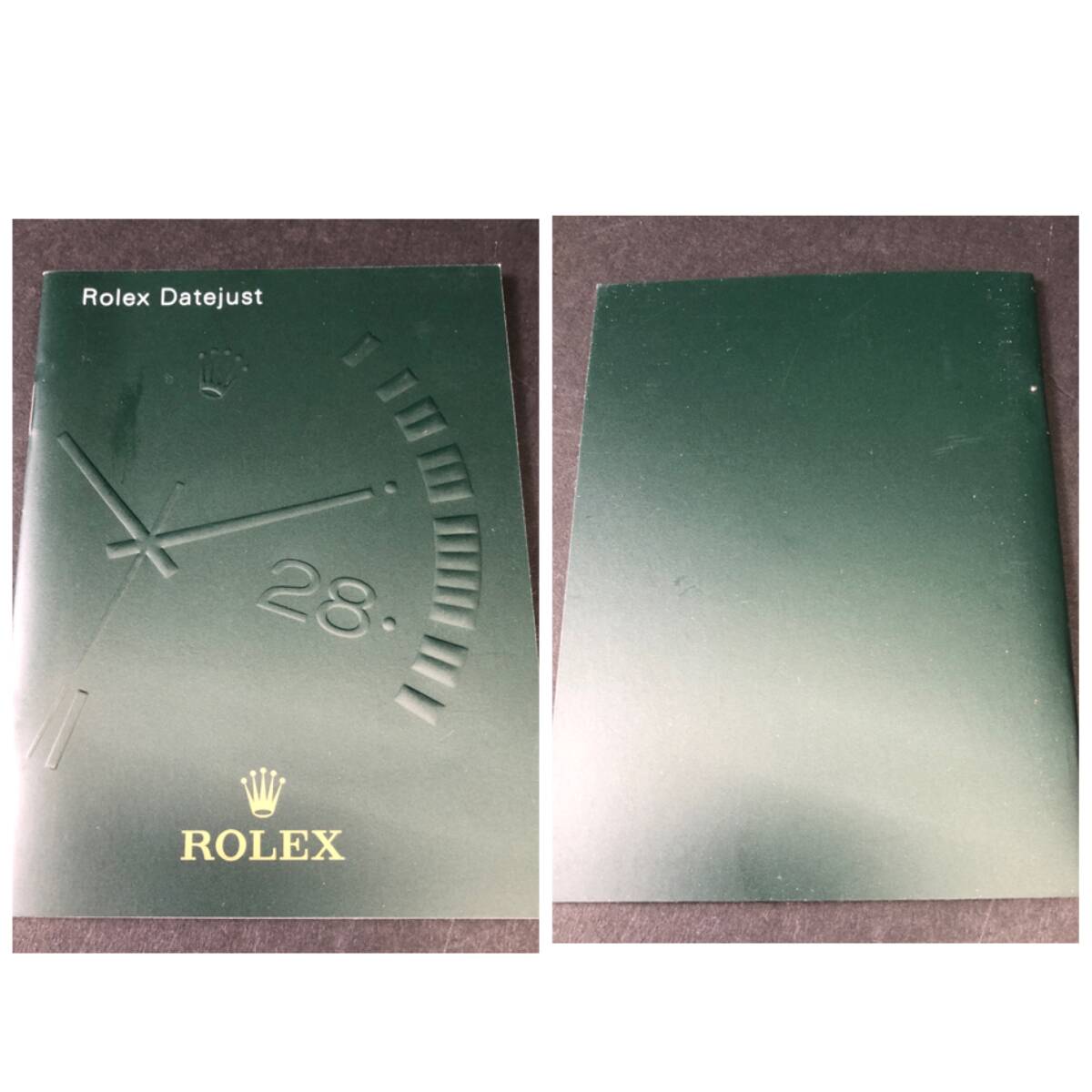 ROLEX ロレックス デイトジャスト 腕時計 空箱 外箱 冊子 空き箱 箱のみ BOX Datejust 24c菊E_画像9