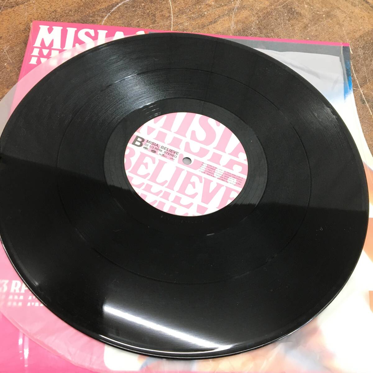 Misia ミーシャ Believe ビリーブ LP レコード BMG(BVJS-29904) ポップス 現状販売品 24c菊の画像4