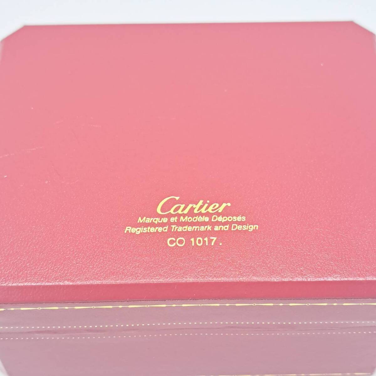 Cartier　カルティエ　時計ケース　空箱　レディース　プッシュボタン_画像5
