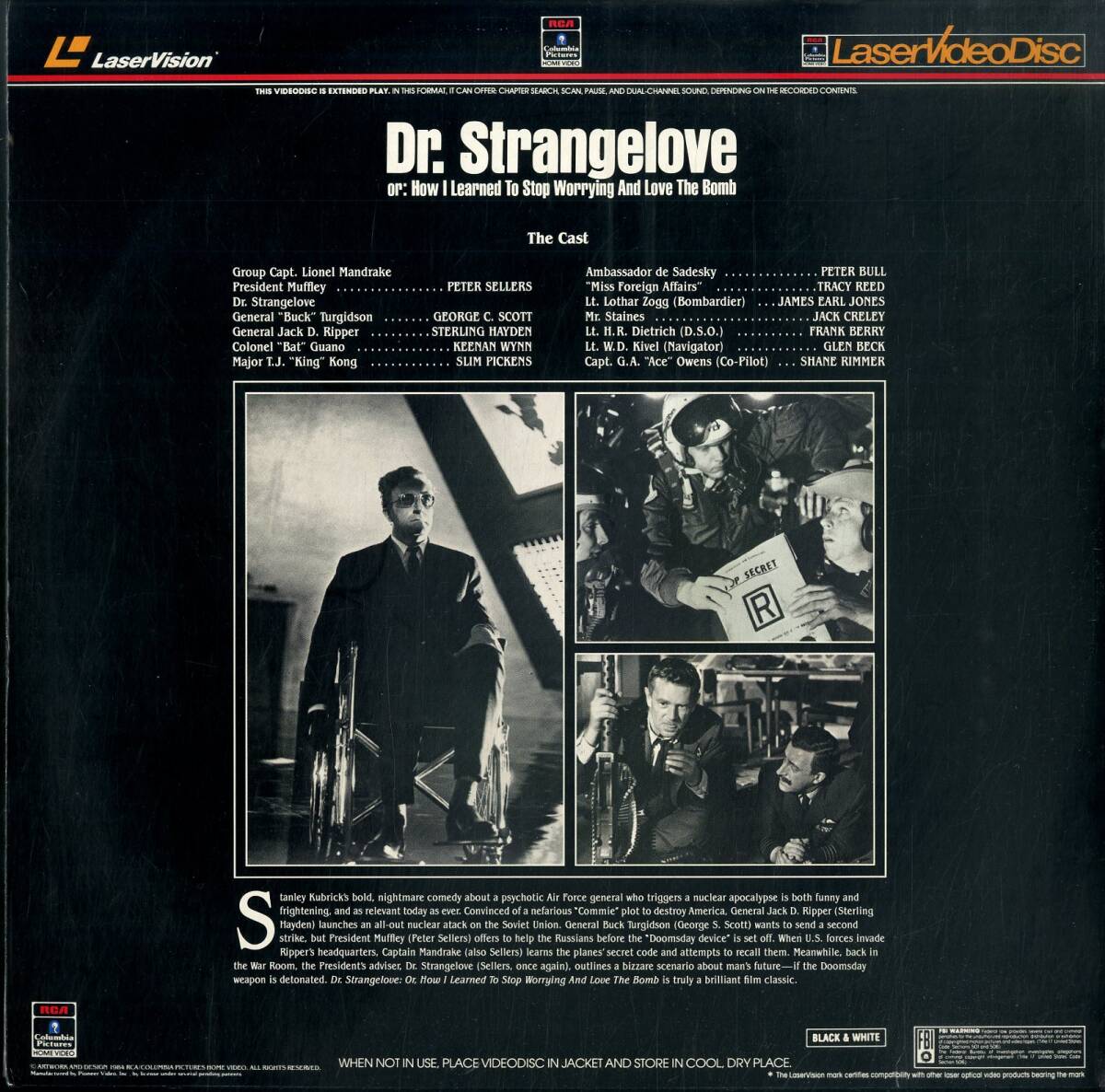 B00147429/LD/Peter Sellers「Dr.Strangelove（博士の異常な愛情）」の画像2