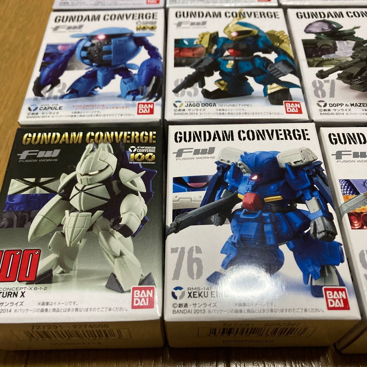 FW GUNDAM CONVERGE 食玩未開封20個ガンダムコンバージ _画像6