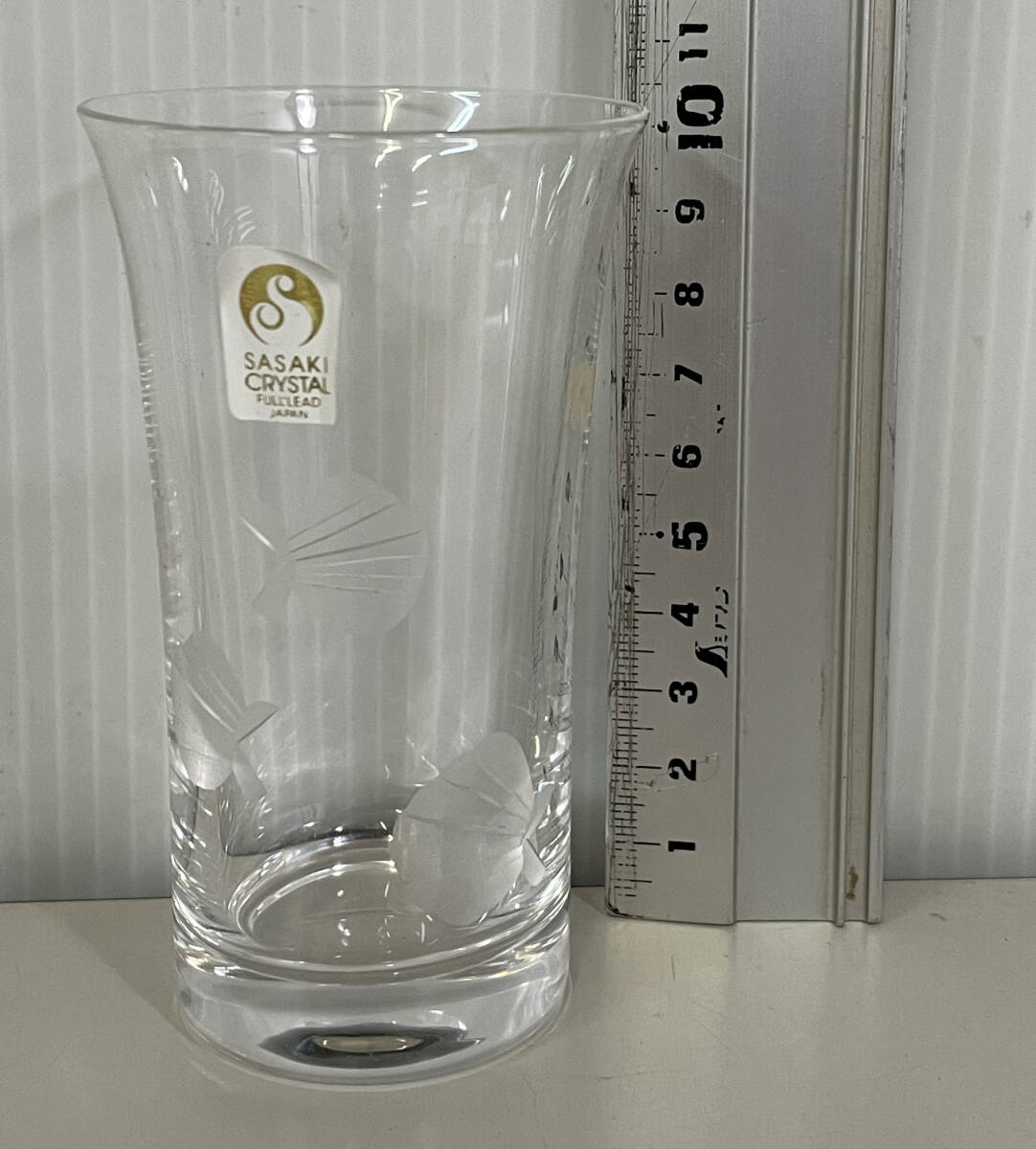 【未使用品】ひとくち ビールグラス 佐々木クリスタルの画像4