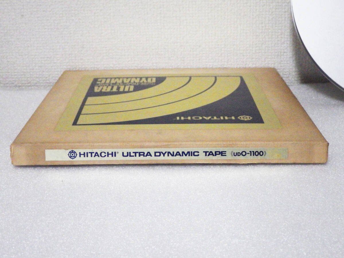 ★使用済中古 日立 10号オープンリールテープ [UD O-1100] メタルリールタイプ ULTRA DYNAMIC TAPE_画像6