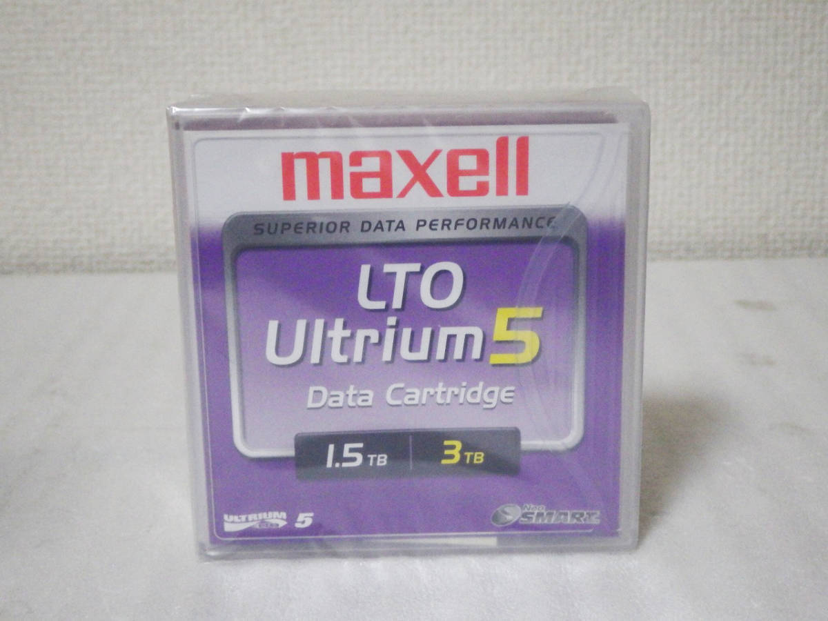 ★未開封新品 maxell マクセル LTO5データカートリッジ (LTOU5/1500 XJ B) 【10本セット!!】の画像3