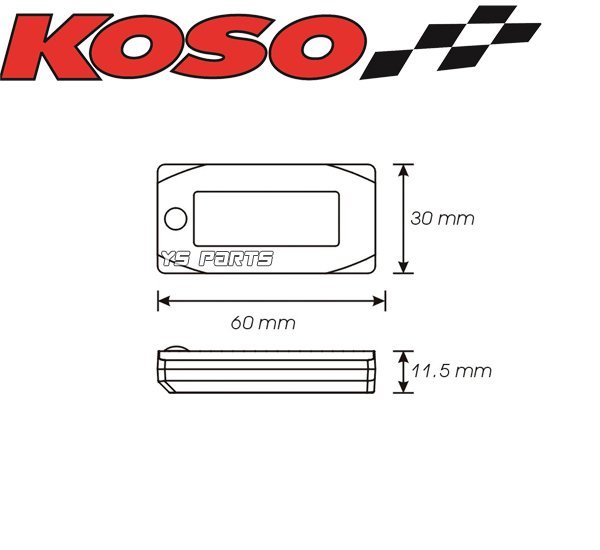 [正規品]KOSOシヘッド温度計マジェスティーS/マジェスティS/SMAX/S-MAX[SG52J/SG28J/SG271]のエンジン管理に【専用ジョイントハーネス付】_画像4