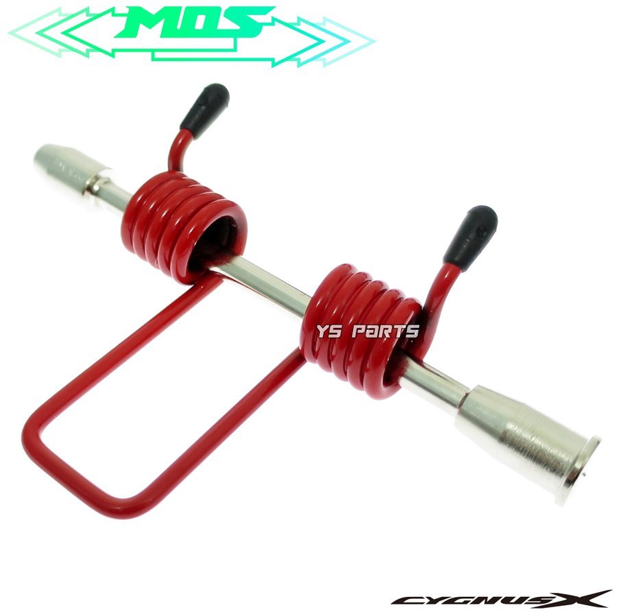 MOS seat dumper springs / seat springs dumper red Cygnus X[2 type /3 type ]SE44J/SE46J/1MS/1YP[ seat automatic open / seat . included prevention .]