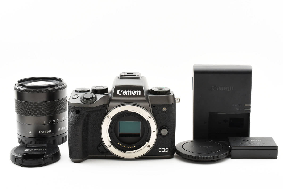 ■ 美品 ■ キャノン イオス Canon EOS M5 レンズセット D119S532S17DK C358D