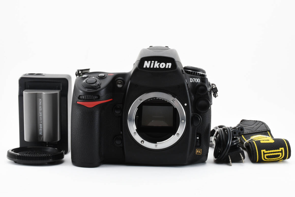 ■ 極少ショット数1268回・美品 ■ ニコン Nikon D700 ボディ A316S398S11DK C459の画像1