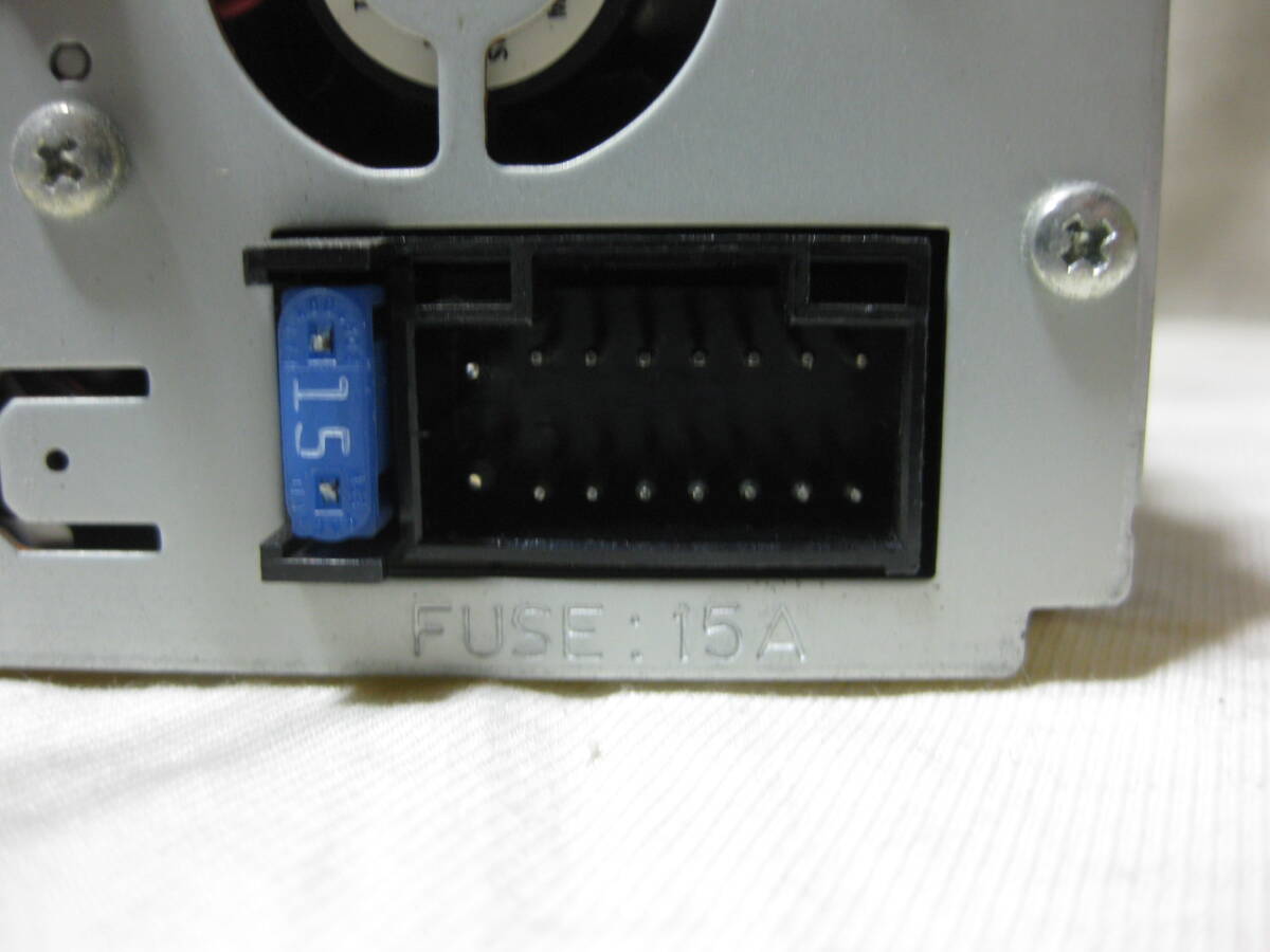 K-2221 JVC ビクター KD-DV6100-S MP3 フロント AUX DVDデッキ 未チェック品の画像6