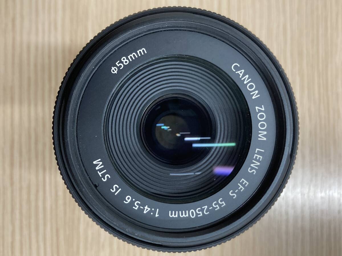 長「15333」Canon キヤノン　EOS Kiss X8i　ダブルズームキット　EF-S18-55mm　EF-S55-250mm _画像7