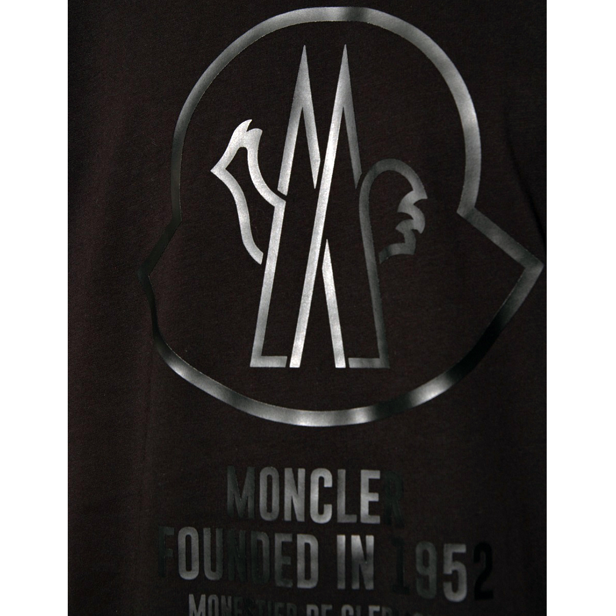 送料無料 163 MONCLER モンクレール 8C00029 8390T ブラック 半袖 Tシャツ カットソー size Lの画像4