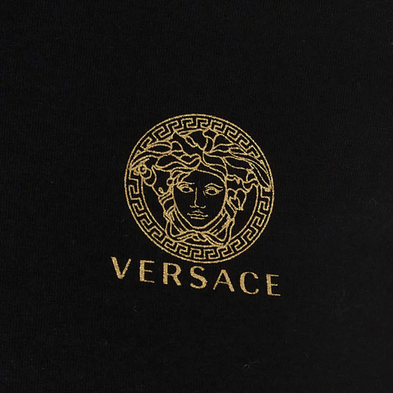 送料無料 7 VERSACE ヴェルサーチ AUU01005 A232741 ブラック メデューサ 半袖 Tシャツ size 3_画像5