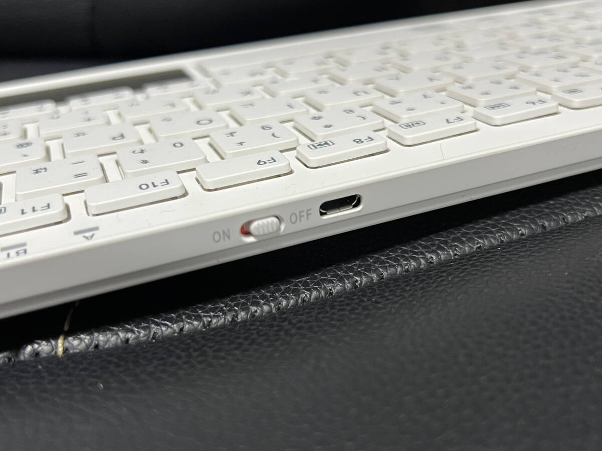 EWiN タッチパッド搭載 ワイヤレスキーボード 日本語配列 スマホ iPad パソコン用 (一応ジャンク品)