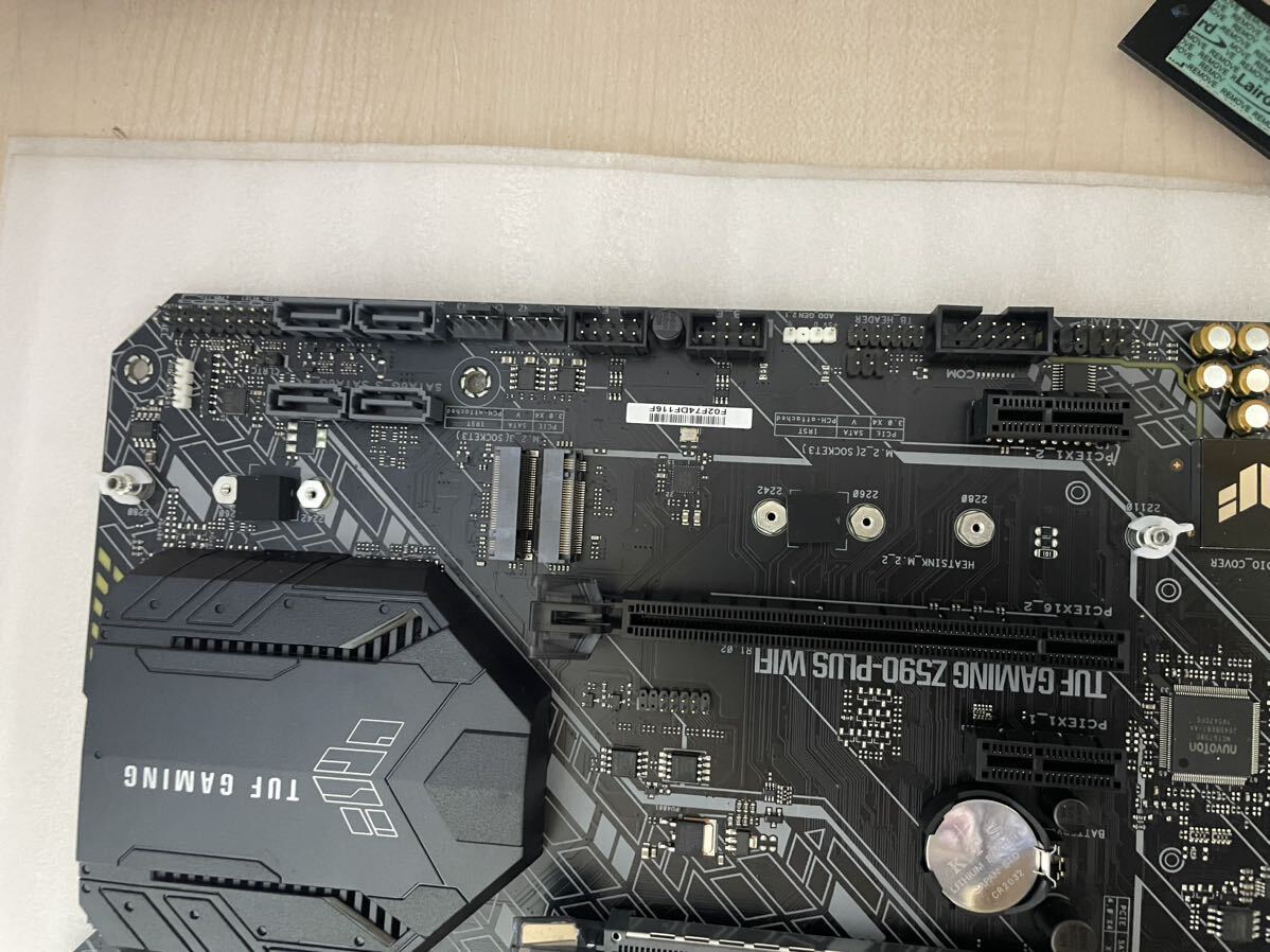 Tuf gaming z590-PULS WIFI, Z590 TUF GAMING マザーボード 正常に作動します。中古品_画像9