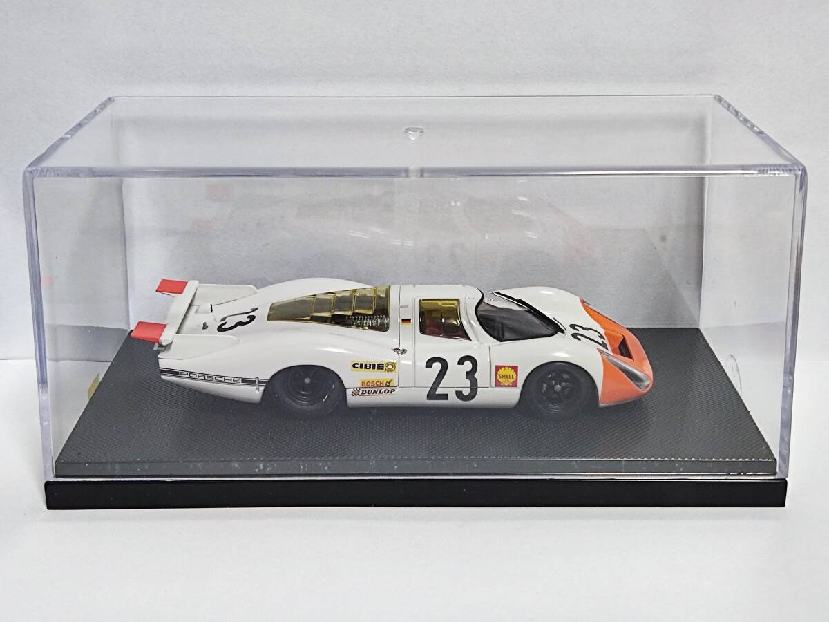 EBBRO 1/43-Porsche 908 Long Tail Le Mans 1969 #23 [43741] /エブロ/ポルシェ ロングテール/ル・マン/ルマンの画像6