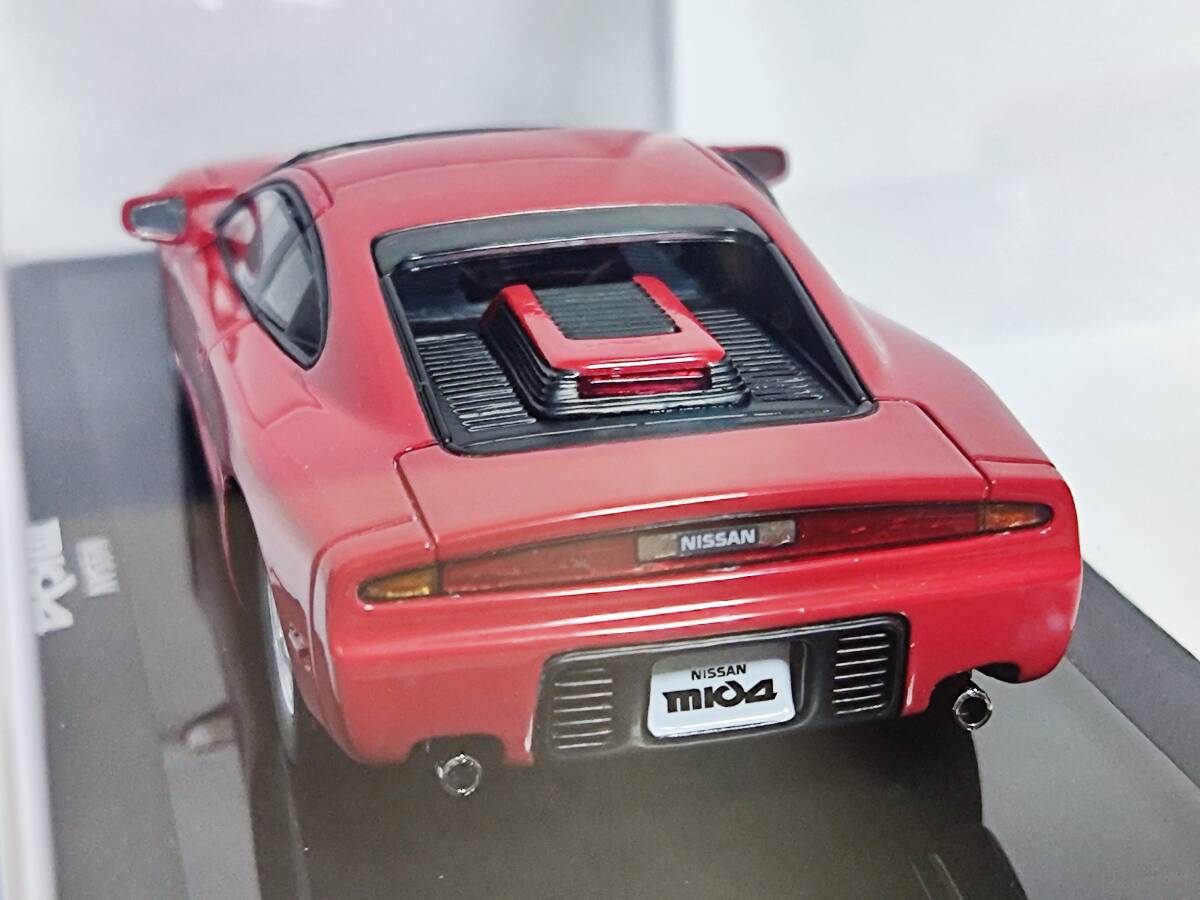 NOREV 1/43 LUMYNO-Nissan MID4-II 1987 (Red) [420016] /ノレブ/ルミノ/日産 ミッドフォー/プロトタイプ/コンセプトカー_画像8