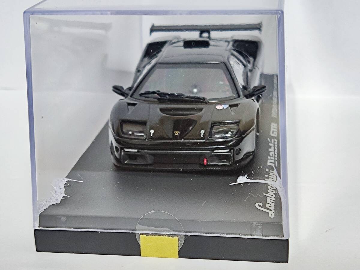KYOSHO 1/43 フェア特注-Lamborghini Diablo GT-R (Black) [03215BK] /京商/ランボルギーニ ディアブロ GTR (ブラック) _画像5