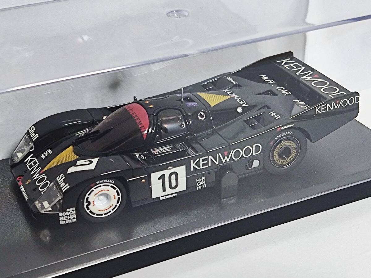 KYOSHO 1/43 dNaNo オートスケールコレクション-Porsche 962C #10 Le Mans 24h 1986 /京商/ポルシェ/ル・マン/ミニッツ/MINI-Z/ボディの画像1