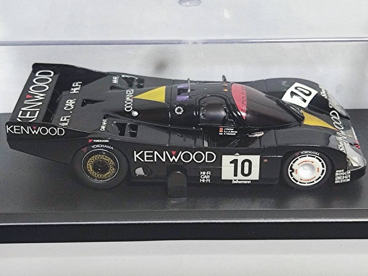 KYOSHO 1/43 dNaNo オートスケールコレクション-Porsche 962C #10 Le Mans 24h 1986 /京商/ポルシェ/ル・マン/ミニッツ/MINI-Z/ボディの画像7