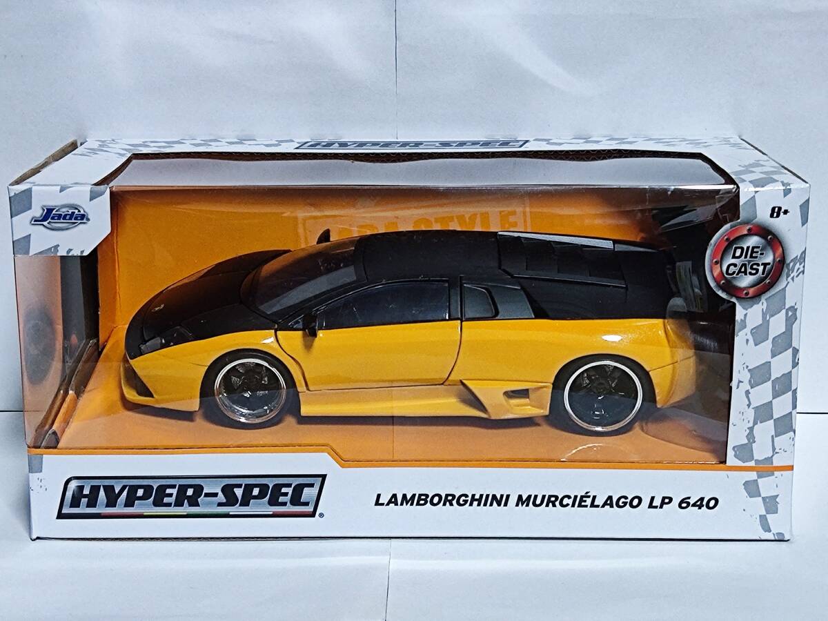 JADA TOYS 1/24 HYPER-SPEC-ランボルギーニ ムルシエラゴ LP640 [JADA34028] /ジャダ/ハイパースペック/Lamborghini Murcielagoの画像2