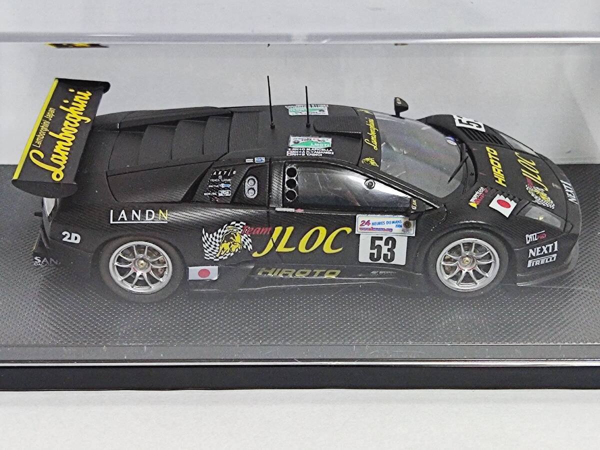 EBBRO 1/43-Lamborghini Murcielago JLOC Le Mans 24h 2006 [43784] /エブロ/ランボルギーニ ムルシエラゴ ル・マン24時間_画像7