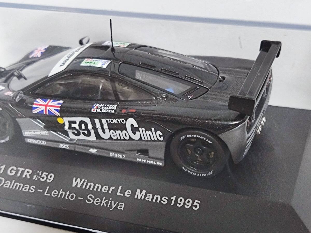 ixo Models 1/43-McLaren F1 GTR Ueno Clinic #59 Winner Le Mans 1995 [LM1995] /イクソ/マクラーレン/ル・マン 優勝車/上野クリニックの画像8