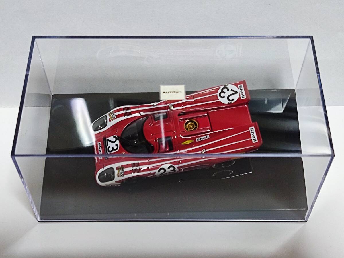 AutoArt 1/43-Porsche 917K #23 Le Mans 24h 1970 Winner [67071] /オートアート/ポルシェ/ル・マン24時間 優勝車の画像5