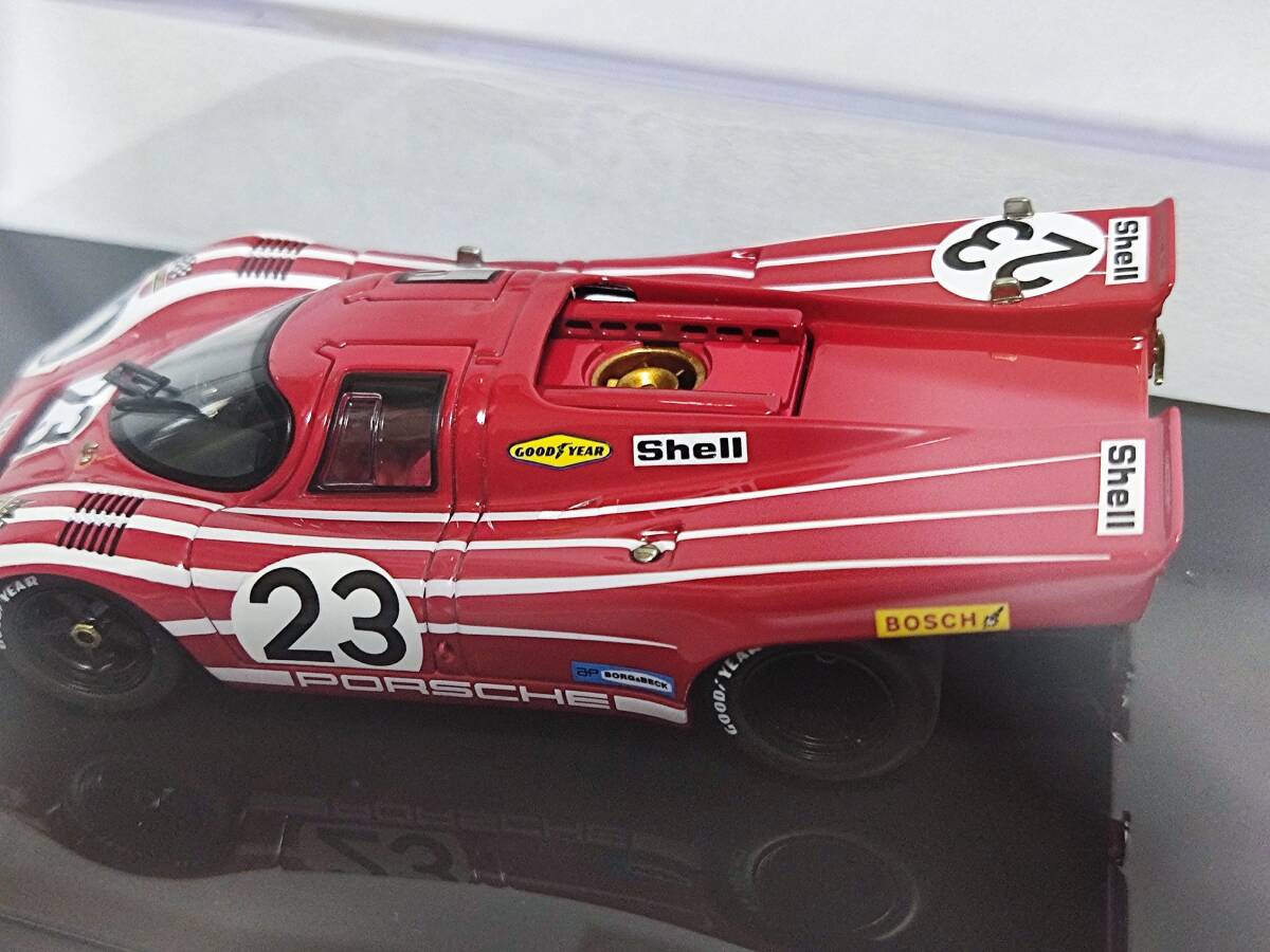 AutoArt 1/43-Porsche 917K #23 Le Mans 24h 1970 Winner [67071] /オートアート/ポルシェ/ル・マン24時間 優勝車_画像10
