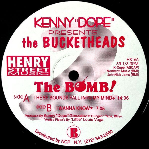 【US盤/12EP】Kenny Dope Presents The Bucketheads / The Bomb! ■ Henry Street Music / HS 166 / ケニー・ドープ / ハウスの画像1