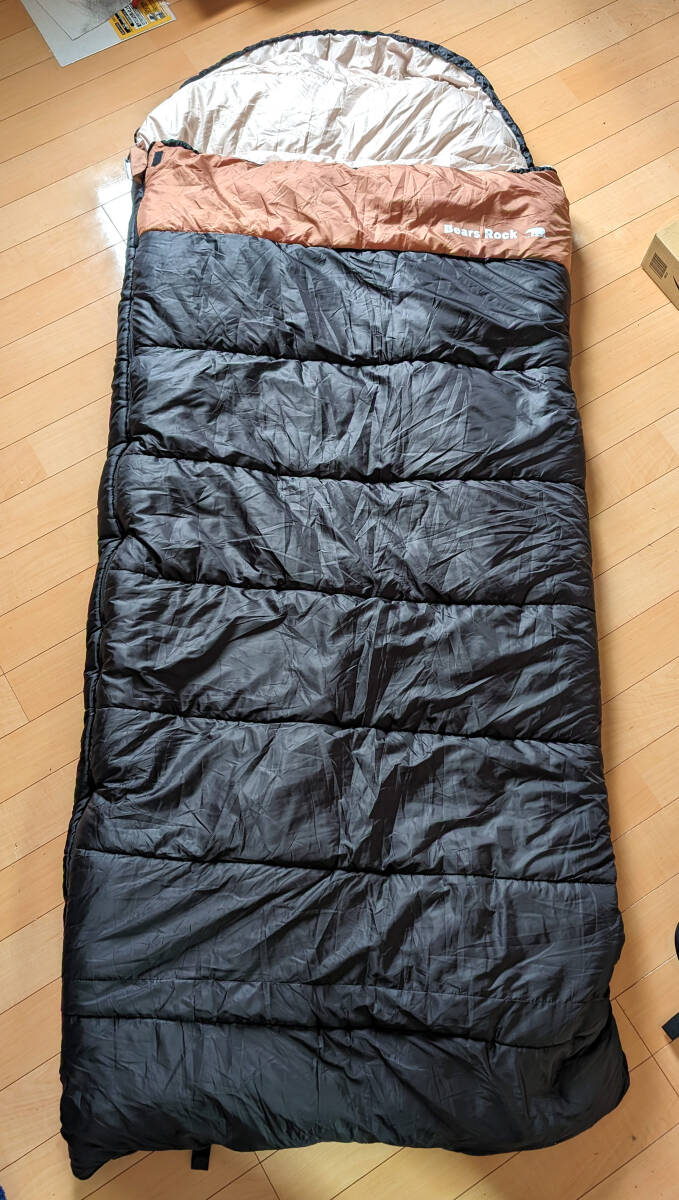 [ beautiful goods ]Bears Rock Bear -z lock -30 times sleeping bag winter wide sleeping bag envelope type FX-503W