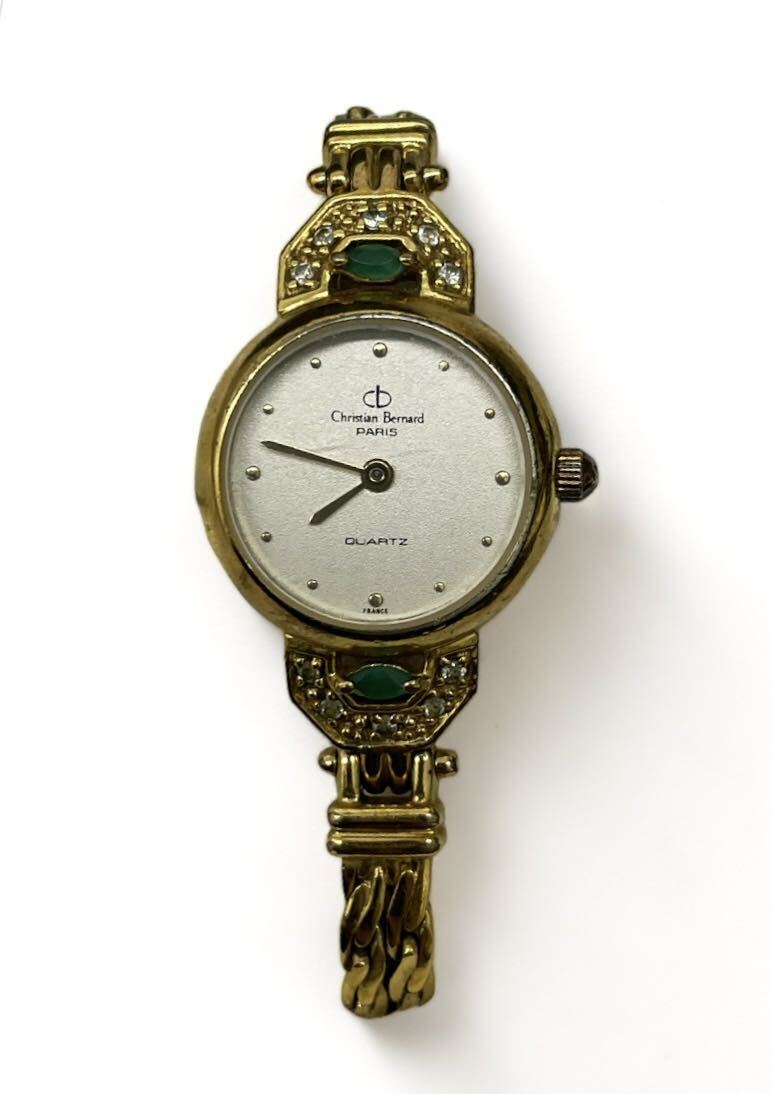 Christian Bernard クリスチャンベルナール ゴールドカラー 腕時計の画像1